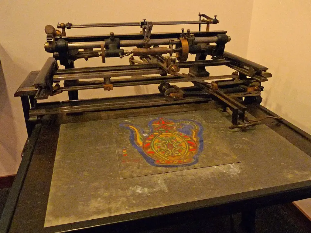 Pantographe à molette.